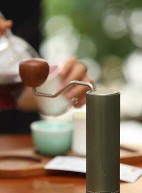 COFFEE PLUS电光手摇磨豆机咖啡豆研磨机手磨咖啡机磨豆器手动CNC