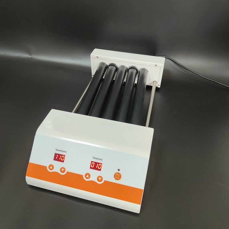 多管滚轴混匀仪滚动混匀器采血管振荡器数显可调血液混合器实验室