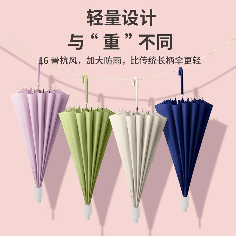 16骨防水套雨伞女大号自动直杆伞男定制logo广告伞加X固防风车载