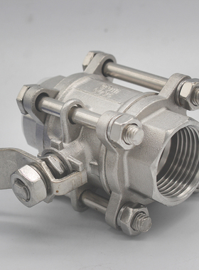 201/304/316L/三片式不锈钢球阀/3PC内丝球阀 Q11F-16P/丝扣球阀