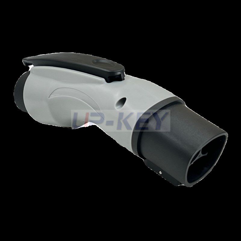 新能源充电枪转换头Tesla to j1772特斯拉充电桩转美标汽车转接器