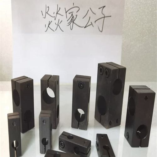 45钢十字连接件固定夹十字固定块钢制异径固定夹十字接头光轴夹