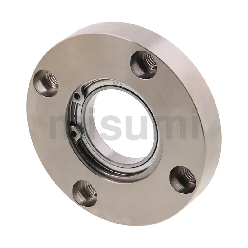 米思 米BGSA/SBASA20轴承座组件带扣环单轴承型法兰轴承固定座单