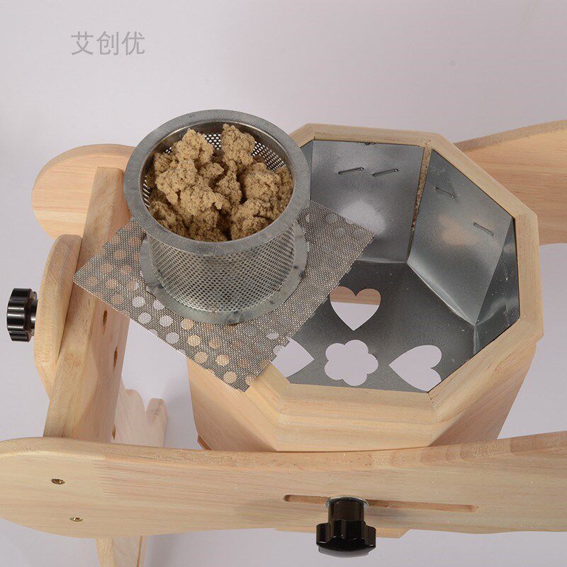 款乳腺灸乳房艾灸仪胸部灸盒可调节纯实木女性乳房艾灸仪器包
