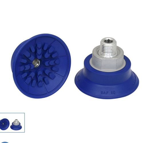 千帕M10白色吸嘴薄型真空吸盘KAG-10B-S配ZP2A-M5接头KQ2H06-M5N1