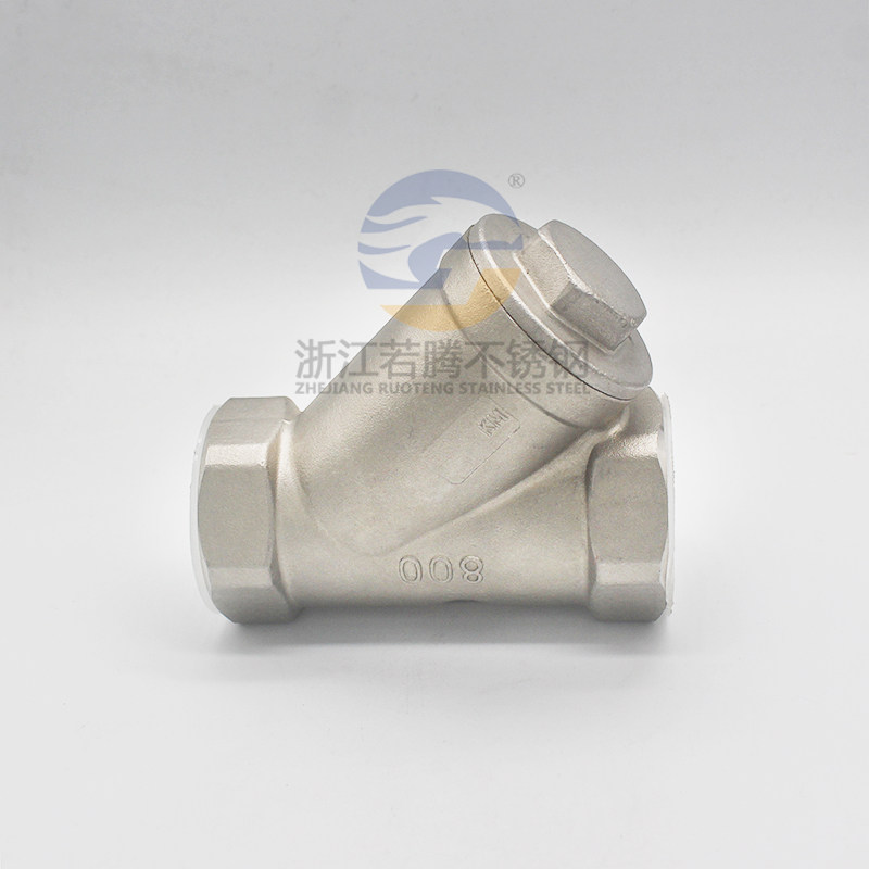 GL11W-16P201/304不锈钢内丝Y型过滤器丝扣水暖配件4分6分1寸滤网