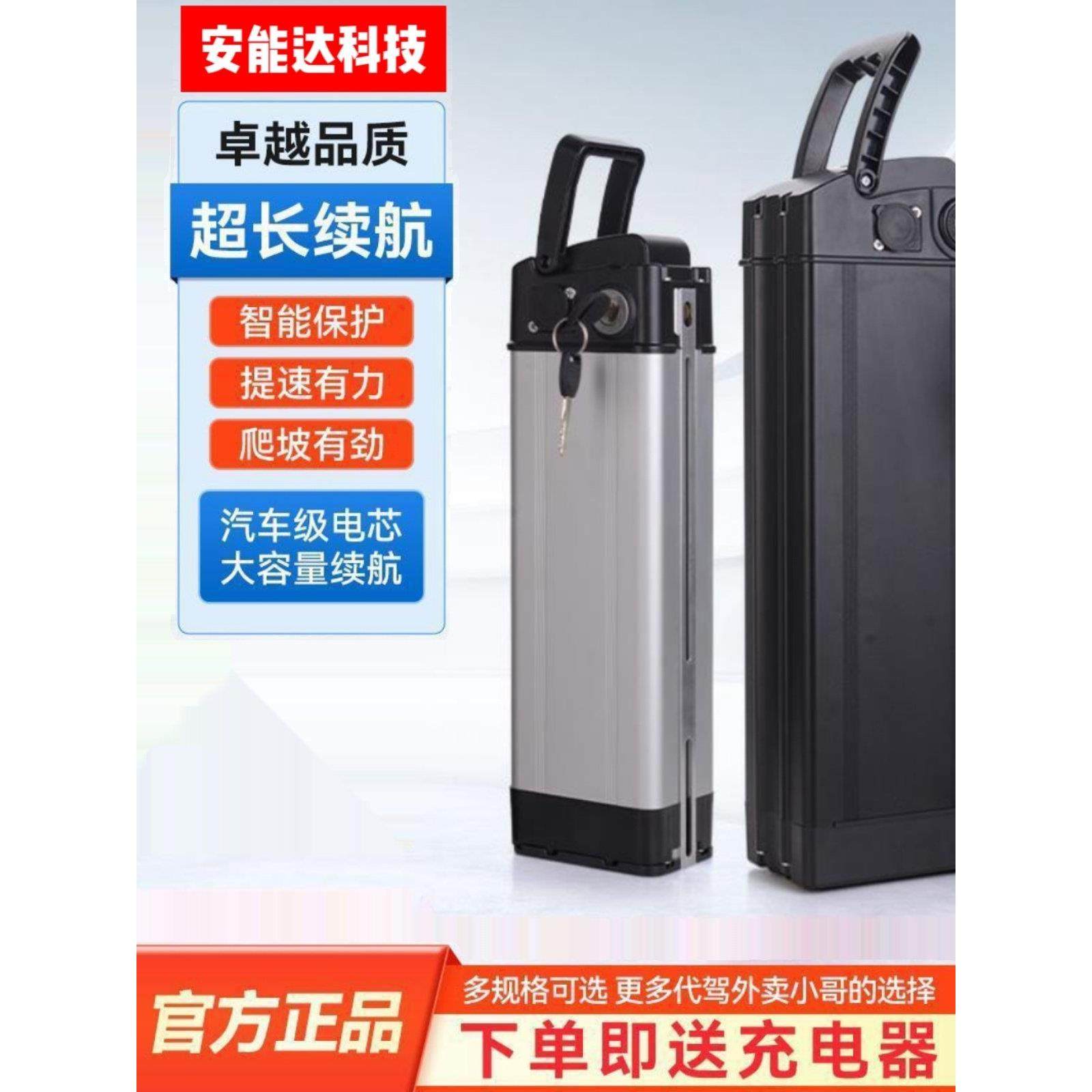 锂电池48V代驾依兰公主电动车国标大容量电池20安35ah通用36V手提