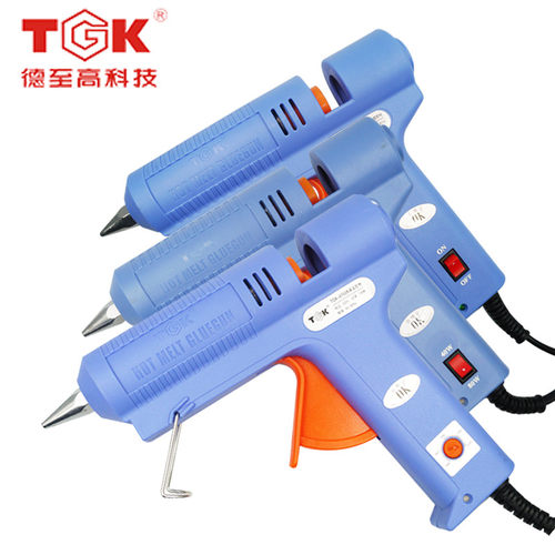 德至高TGK-8040B/8060B/8080B/8150K双功率调温热熔胶枪150W胶枪