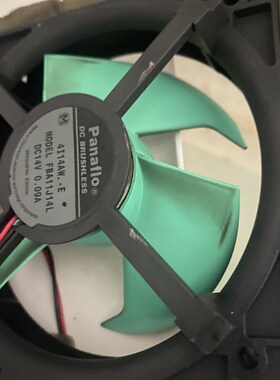 原装 FBA11J14L 14V 0.09A 两线散热风扇