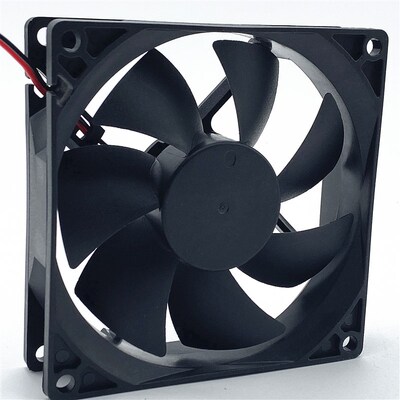 CJY12V0.2A9cm厘米9225伏直流排换气电源焊机箱变频器小散热风扇