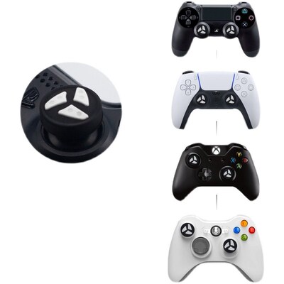 BRHE PS5PS4 XBOXONE游戏手柄通用摇杆帽 风火轮3D摇杆矽胶保护套