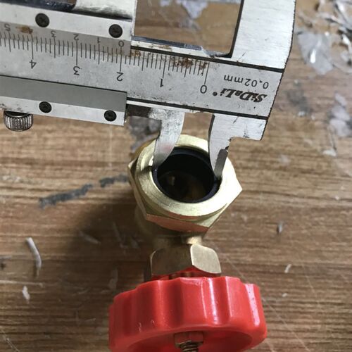 考克水位计4分6分玻璃管蒸汽发生器锅炉配件纯铜水位计弯头DN20