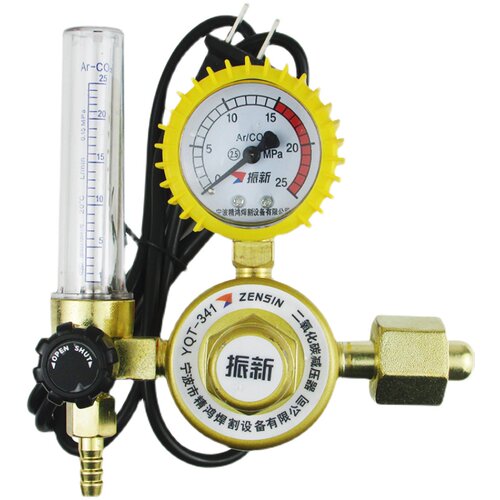 二氧化碳减压阀CO2表二保焊机压力表管36v220V电加热器YQT341/731