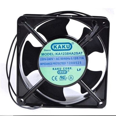 KA1238HA2SAT KA1238HA2SAL 220V-240V 原装卡固KAKU铝框轴流风扇
