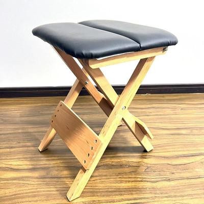 运动训练凳伽子实木简约瑜禅普提折叠E凳垫拉上柔习婵脊练柱螺CY0