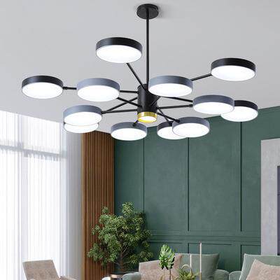 北欧客厅吊灯新款现代简约大气灯具创意餐厅卧室马卡龙吊灯