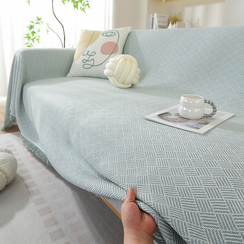 沙发盖布盖巾垫布j2024流行新款四季通用套罩夏季一整张全盖沙发