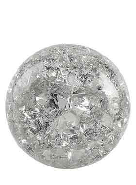 水晶球配件假山气泡球冰裂球玻璃球喷泉流水盆景摆件易王之