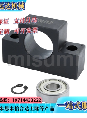 C-TEK/C-TEF6/8/10/12/15/20-SET滚珠丝杠支座组件侧方形