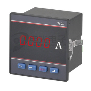 CD194I 5A可调 PA1941 AX1单相电流表68X68 AX1智能数显电流表AC0