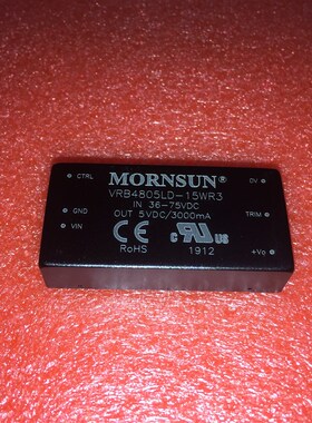 VRB4805LD-15WR3金升阳DC-DC电源模块36-75V转5V3A 15W全新原装