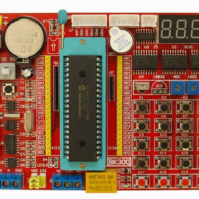 PIC开发板单片机学习板PIC16F877A开发板实验板厂家直销优惠