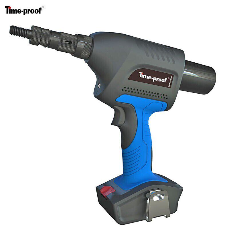 包邮电动拉铆螺母枪TDM100特倍孚锂电充电式铆姆工具枪M3-M10全套