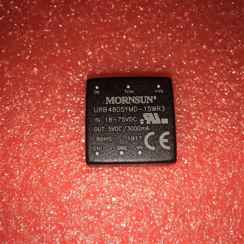 URB4805YMD-15WR3金升阳DC-DC电源模块18-75V转5V3A 15W 全新原装