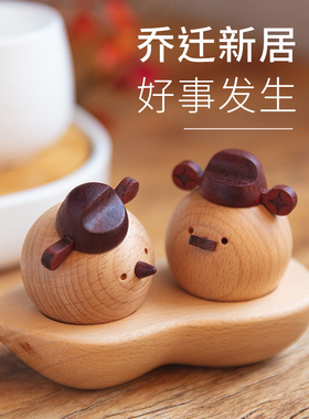 创意搬家结婚花生摆件乔迁新居礼品入宅之喜送T礼新房子装饰礼物