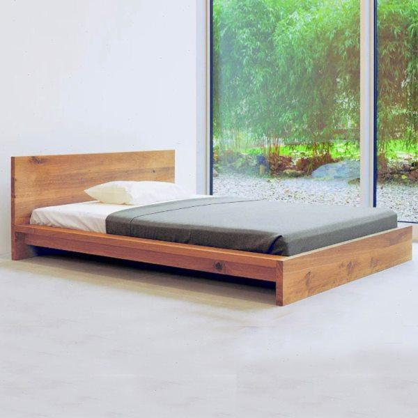 日式榻榻米床北欧实木地台床双人现代简约板式矮床小户型主卧家具,住宅家具,实木床,淘宝优惠券,粉丝福利购,淘宝优惠卷