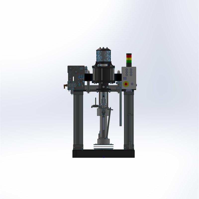 Intec灌胶机5加仑s20L双柱胶压板泵补胶补脂机伺服定量