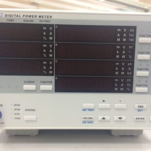 青智8902F2 8904F2三相电参数测量仪/功率计 600V40A功率分析仪