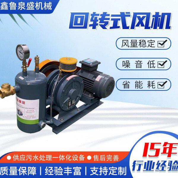 回转式鼓风机 污水处理一体化设备曝气回转式风机价格 回转式风机