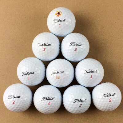 正品titleist高尔夫二手球二手高尔夫球二手练习球9成新