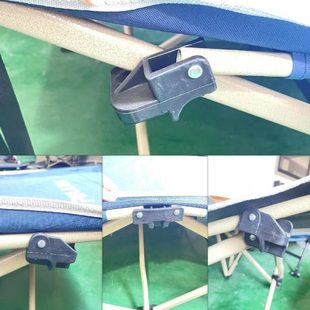 十脚床接头午睡床部件折叠床配件连接器午休床卡扣零件塑料件大全