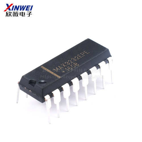 MAX3232 max3232ESE MAX3232CPE  RS-232收发器SOP/dip/TSSOP16