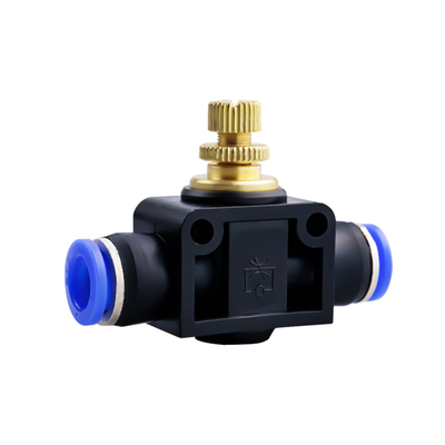 LSA气动调压阀调节阀气流量控制阀气动接头SA4/6/8/10/12管道阀