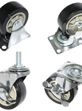 CLGJ米思米脚轮CLGS50/65/75轻载型脚轮CLGS25/38/50/65/75-N/R/U