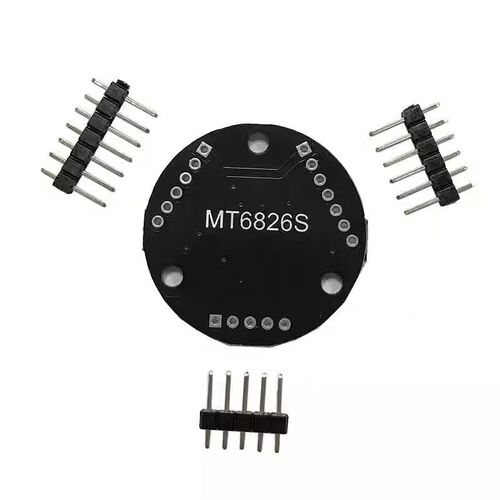 MT6826S 高精度高速磁性编码器磁感应角度测量传感器模块ABZ UVW