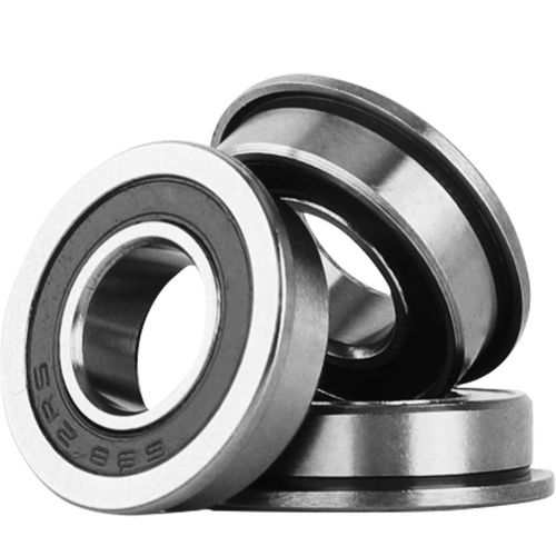 带单挡边法兰F6202RS轴承台阶6003小推拉货车19内径16mm20外35 37