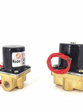 焊机电磁阀AV21-01 AV21-02 直动式两位两通微型气阀AC220V DC24V