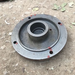 凸下盖端盖 3KW4千瓦双轴承205泵底 泵底QY油浸式 三相潜水泵底盖