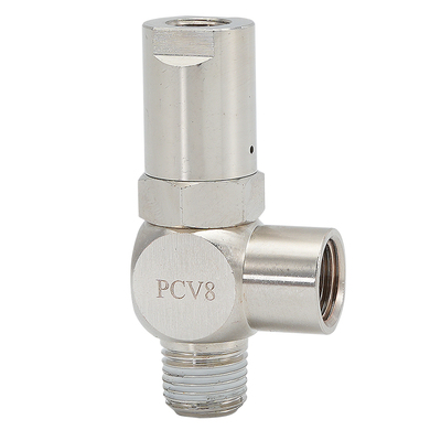 诱导止回阀气动快插逆止阀PCV08空气PCV06 PCV10F气控单向阀PCV15