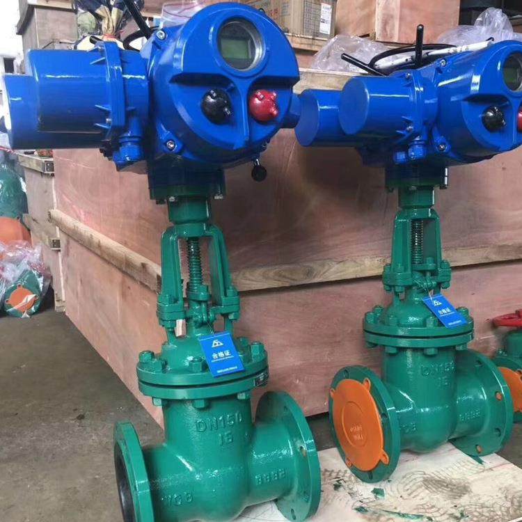 电动不锈钢闸阀Z941Y-25P电动执行器DZW60开关远程PLC硬密封闸阀