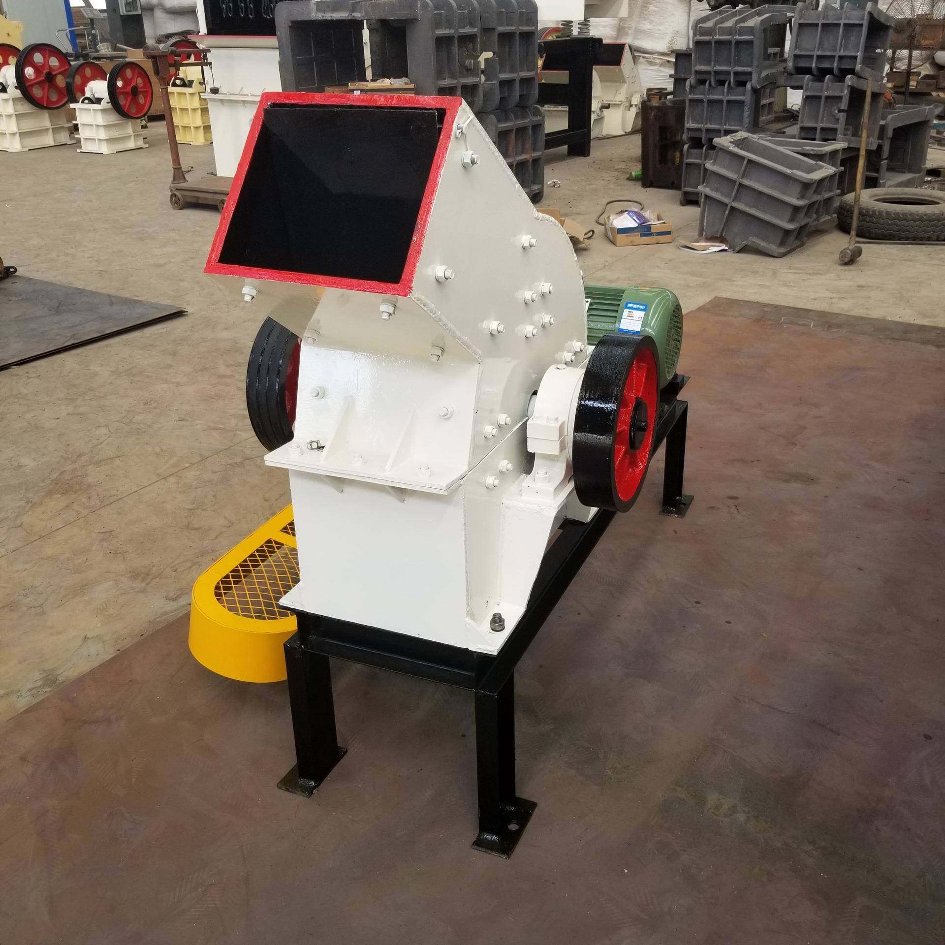 小型煤矸石花岗岩石子锤式破碎机玻璃甩锤制砂机混凝土打沙破碎机,机械设备,破碎机,淘宝优惠券,粉丝福利购,淘宝优惠卷