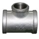 镀锌异径内丝三通 镀锌内螺纹变径三通DN15