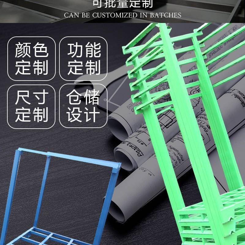 仓堆垛架折叠叠式KMD仓库巧固架储仓储笼重型料巧固架折布物料架