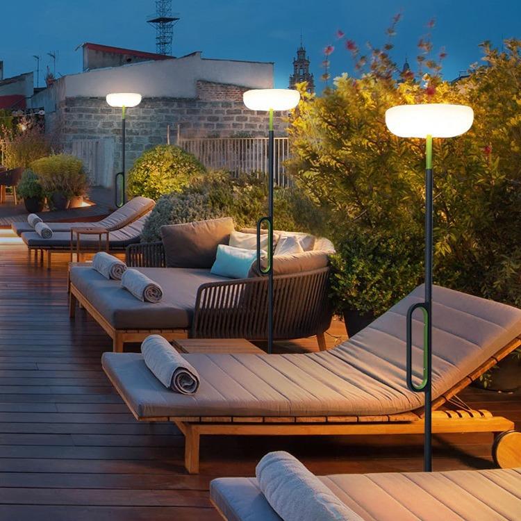 太阳能户外灯庭院灯落地灯室外草坪灯防水铝型材花园露台灯氛围灯