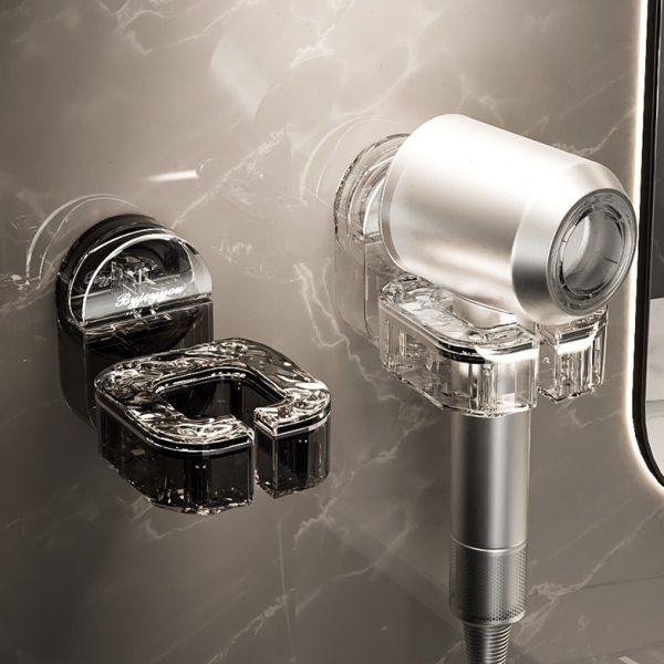 玖时光吸盘旋转吹风机支架懒人浴室电吹风筒收纳挂架免打孔置物架,家庭/个人清洁工具,吹风机置物架,淘宝优惠券,粉丝福利购,淘宝优惠卷