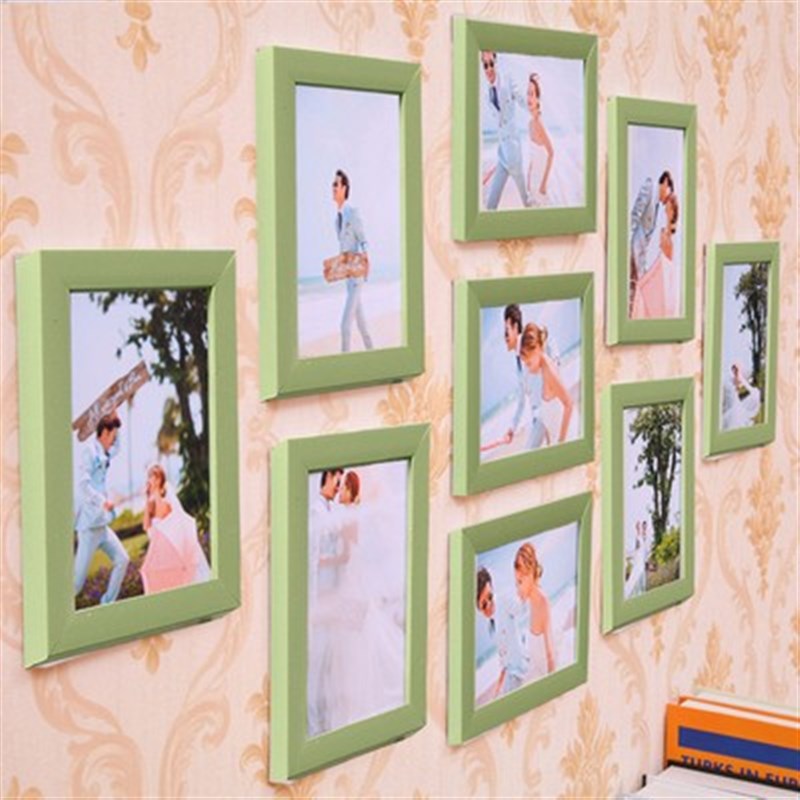 8m9相框6寸7寸8寸10寸5洗照片做成相I册画框免钉挂墙简约宿舍墙上